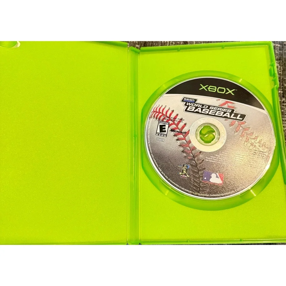 Sega World Series Baseball Xbox Excellent Sports MLB 2002